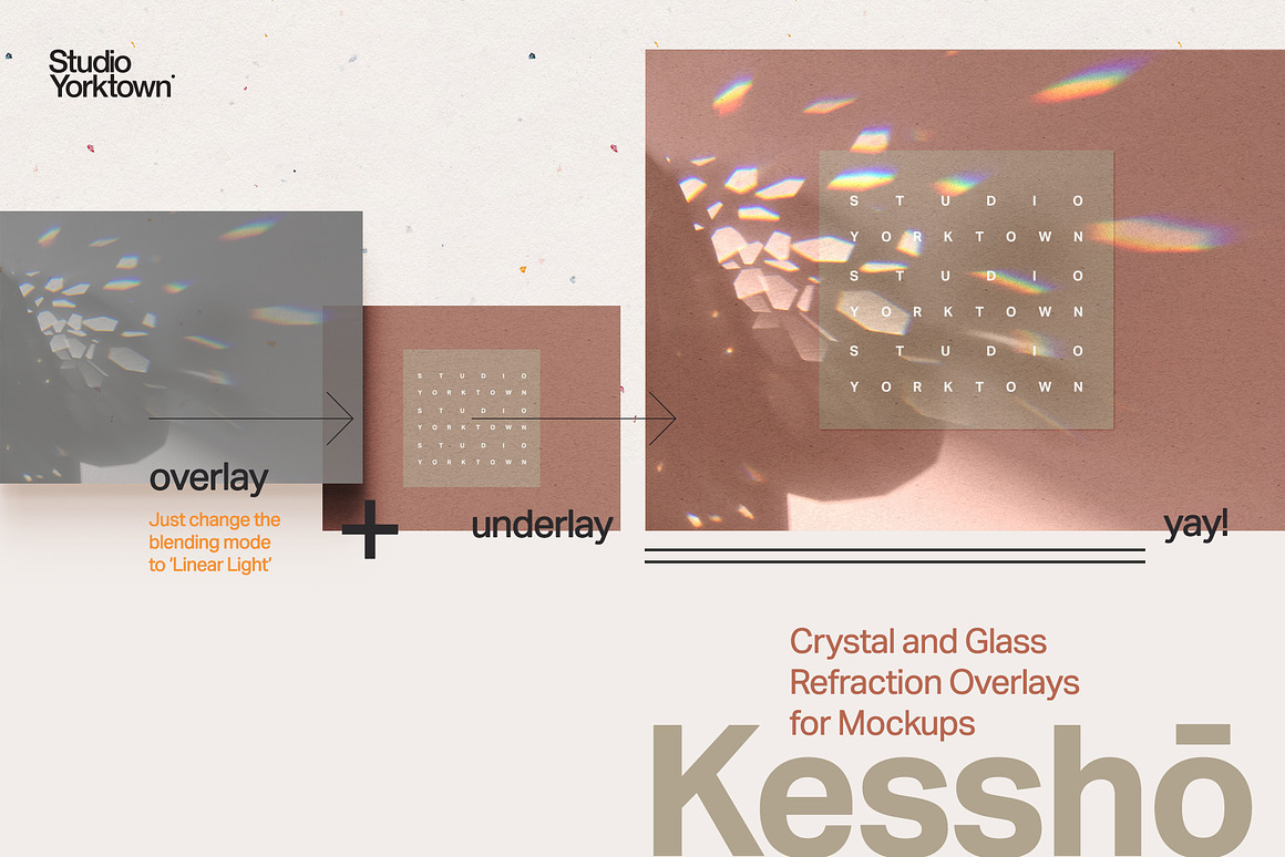 10款水晶光斑光折射叠加效果背景纹理素材 Kessho – Crystal Light Overlays , 第3张