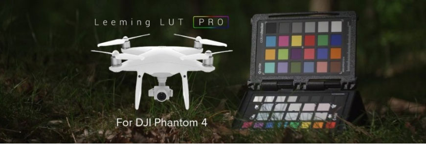 大疆无人机DJI Phantom 4 Pro转换REC.709还原视频调色LUT预设 , 第1张