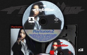 2款高精度复古质感CD光盘唱片音乐专辑包装盒塑料盒PSD样机套装PlayStation 2 CD Pack Mockup