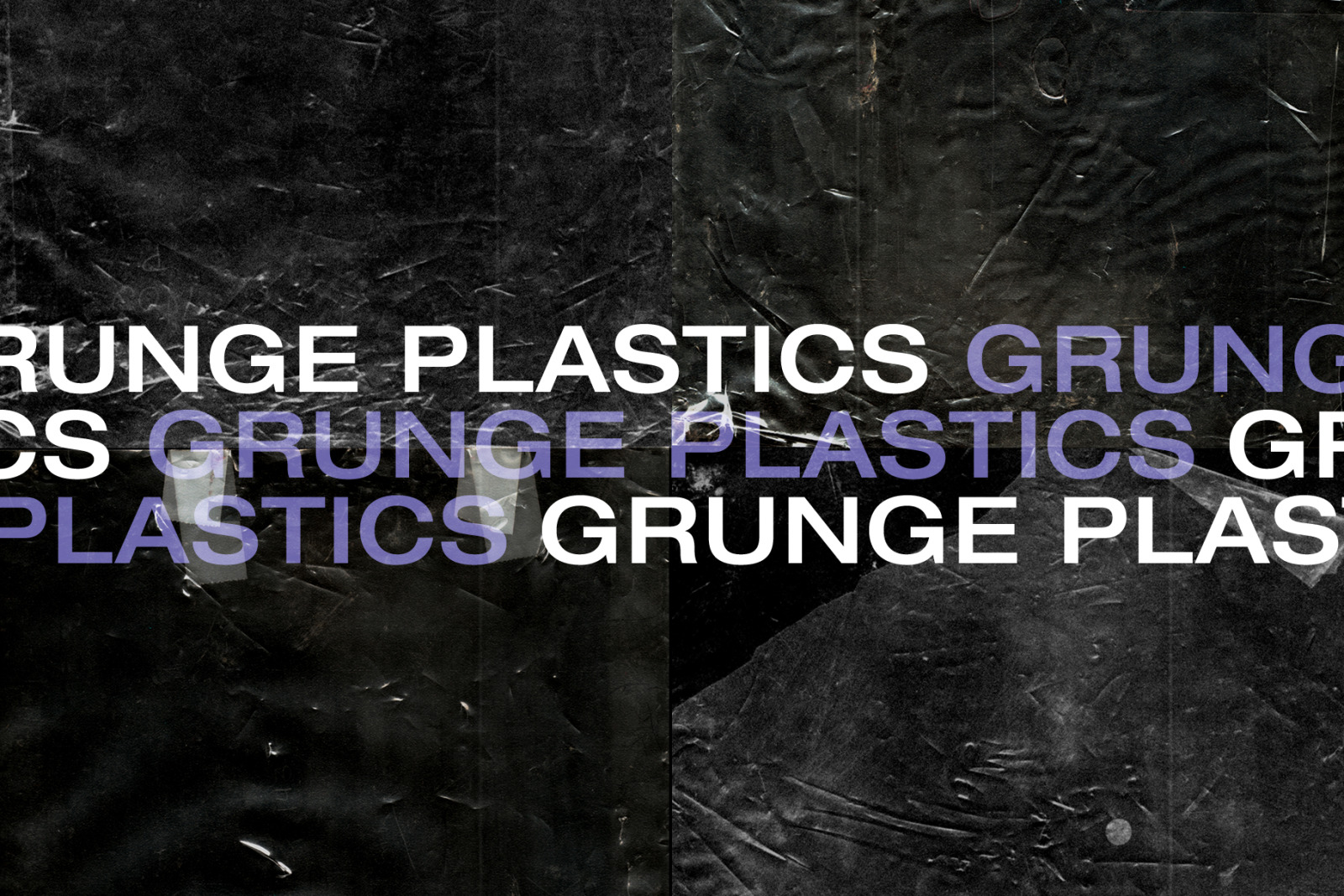 40款复古做旧磨损褶皱颗粒污迹污渍撕裂塑料背景肌理纹理设计套装Grunge Plastics , 第5张