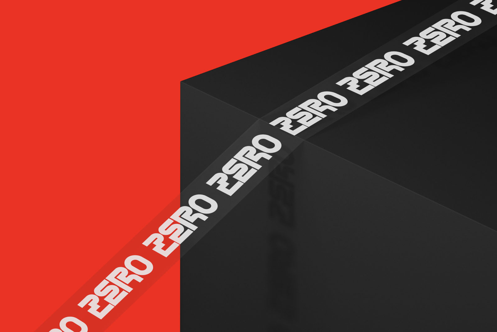 未来现代几何创意科技赛博朋克抽象艺术海报标题排版logo无衬线装饰西文字体Zero Font 设计素材 第2张