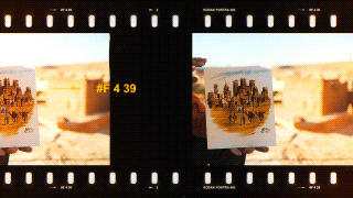 AE模板：24个老电影胶片划痕烧伤损坏转场过渡 , 第3张