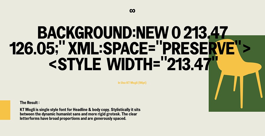 复古怪诞汽车灵感品牌设计海报排版英文字体 KT Mogli - Dynamic Sans Serif 设计素材 第9张