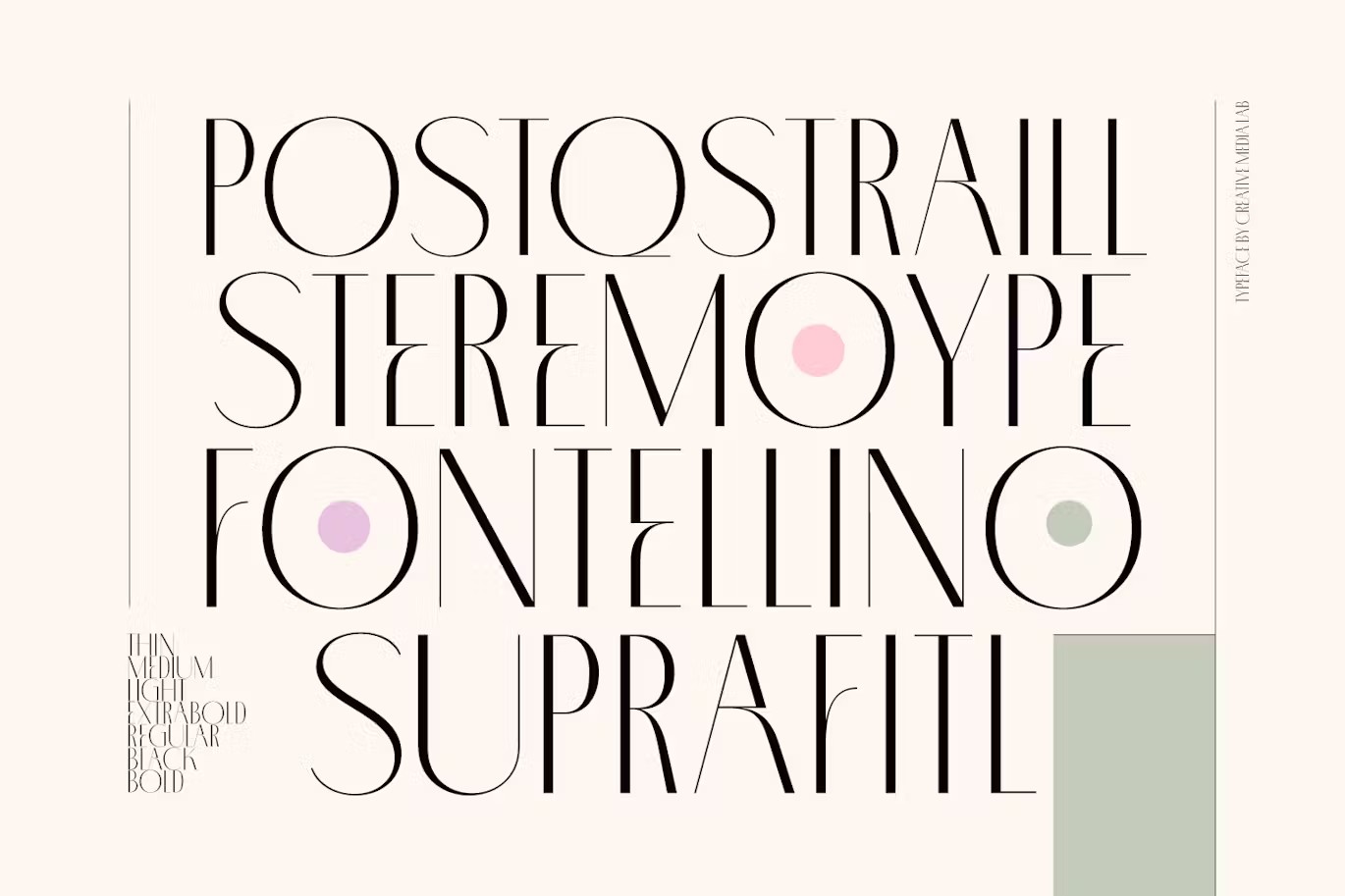 现代优雅精致时尚杂志品牌设计无衬线英文字体 Poria - Modern Display font 设计素材 第7张