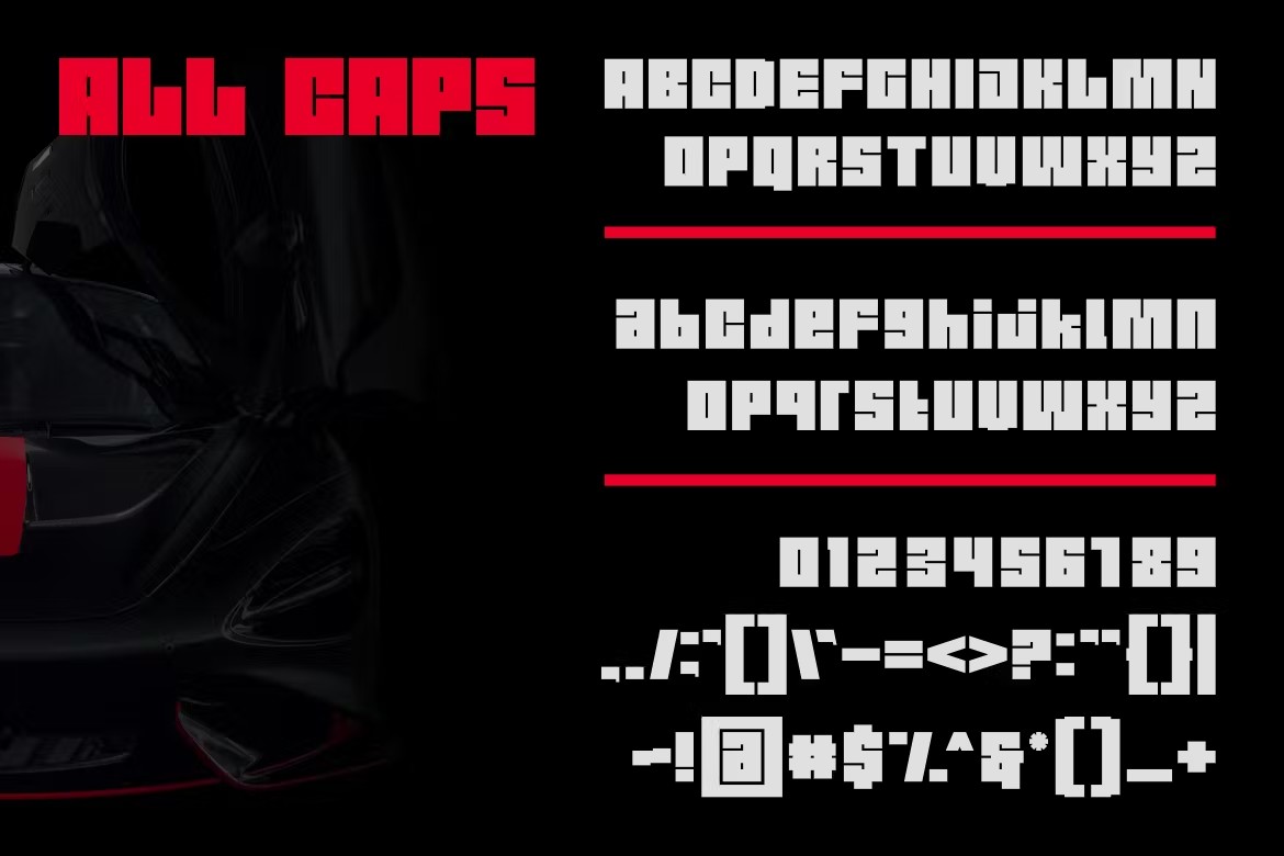 现代几何风品牌T恤印刷徽标设计粗体无衬线英文字体安装包 Balaps Font Bold Sport And Heavy Display 设计素材 第3张