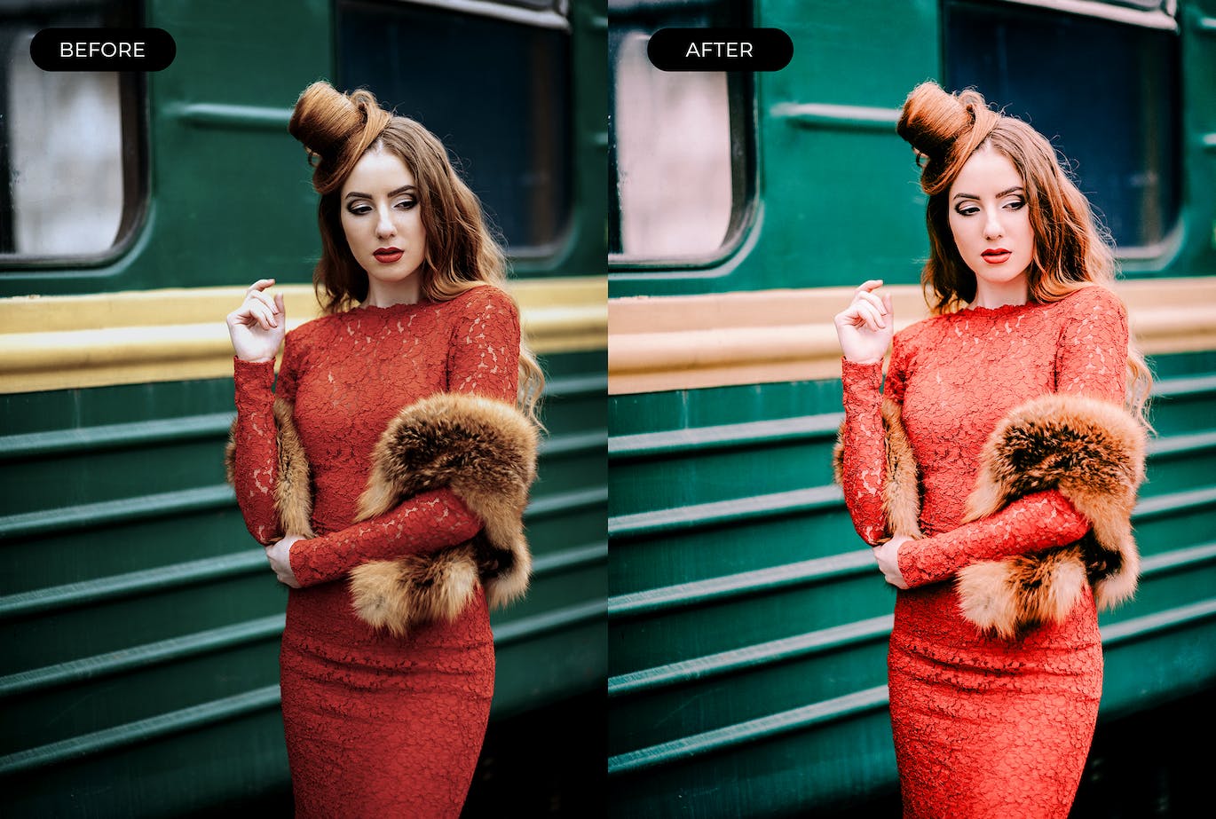 20 个时尚大作摄影后期调色 Lightroom 预设 20 Fashion Lightroom Presets | Mobile & Desktop 插件预设 第4张