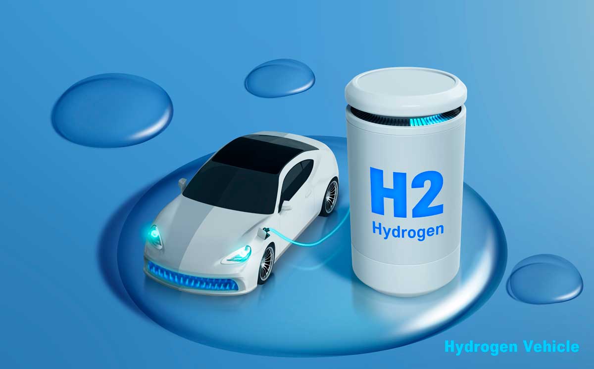 12款创意氢气新能源汽车电车主视觉KV海报设计PS分层源文件模板 Hydrogen new energy vehicle poster , 第6张