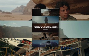 LUT预设-Justkay出品索尼最佳Slog3电影美学旅拍摄影色彩分级调色外观+达芬奇结构纹理节点 Sony Slog III True Tone Luts