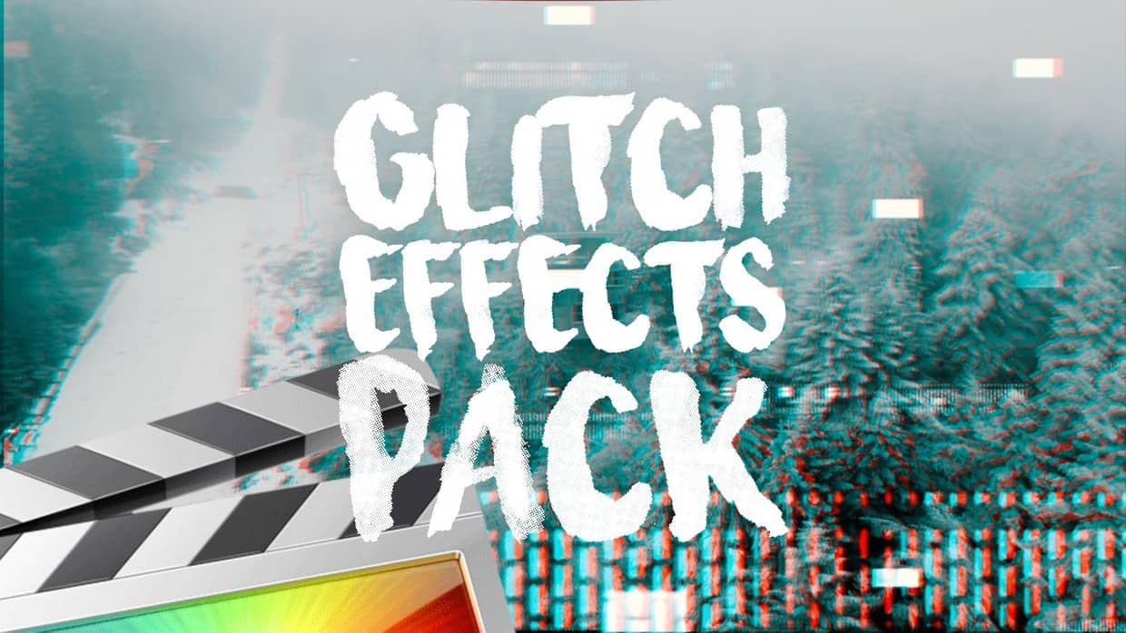 FCPX插件-42种网红流行画面故障干扰RGB色彩分离损坏特效 Ryan Nangle Glitch Effects Pack , 第1张