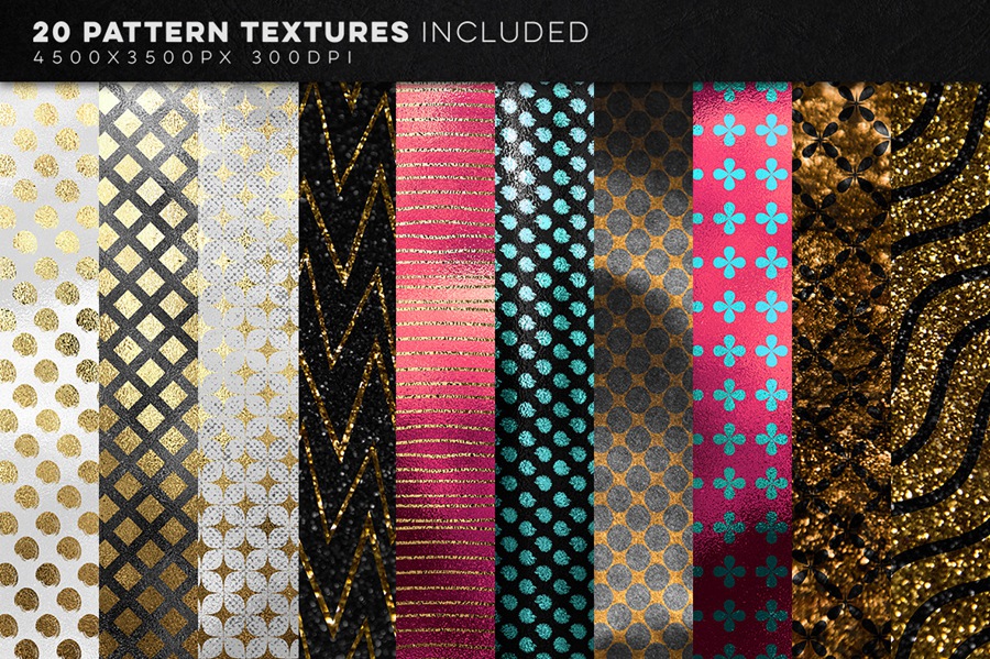 图片素材-350+高清黄金和金属质感背景纹理素材合集 350 Gold and Metallic Textures Bundle , 第7张