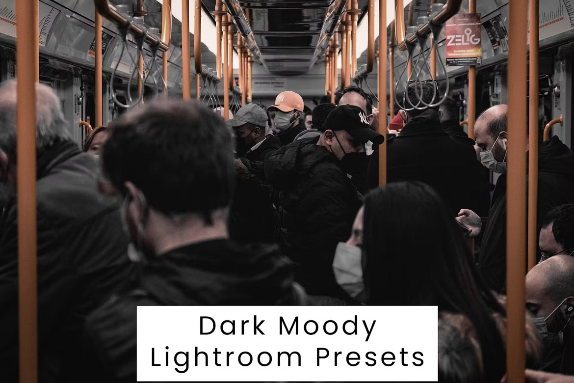 喜怒无常黑暗穆迪旅拍摄影后期调色Lightroom预设 Dark Moody Lightroom Presets , 第1张