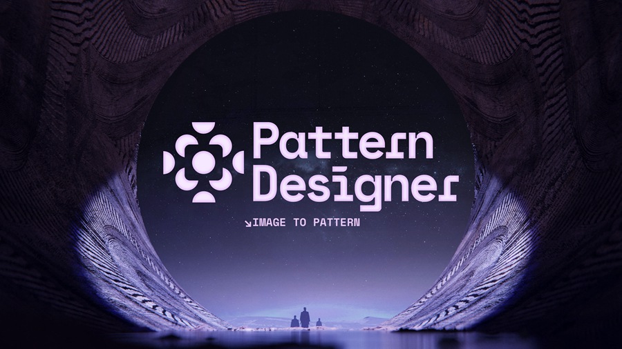 Blender插件Pattern Designer 1.5无缝图案设计节点创建平铺纹理 , 第2张