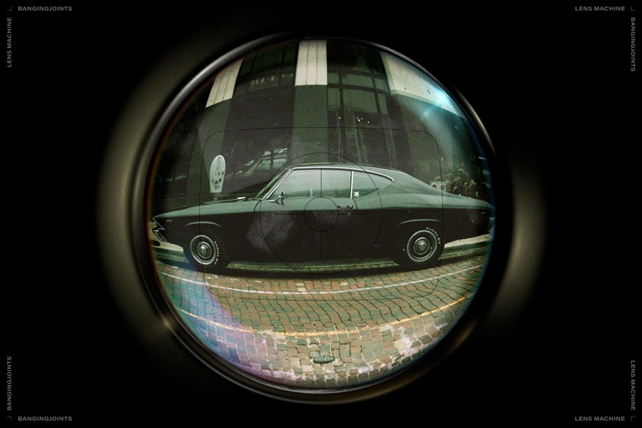 时尚鱼眼效果广角相机扭曲视角照片Photoshop模板 Spying Glass - Fisheye Photoshop Effect 设计素材 第6张