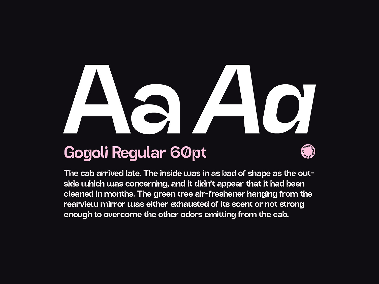 高质量墨水缺陷有趣的杂志排版价格标签英文字体 Gogoli Grotesk 2.0 设计素材 第5张