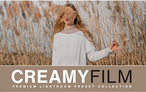 LR/PS预设-奶油色胶片自然美感Lightroom预设 LOU & MARKS Creamy Film Presets