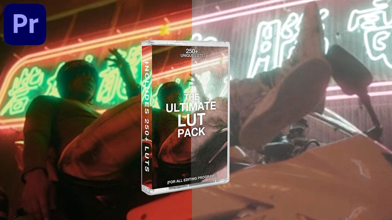 TinyTapes 250个好莱坞独特LUTS终极调色预设包 The Ultimate Lut Pack 插件预设 第1张