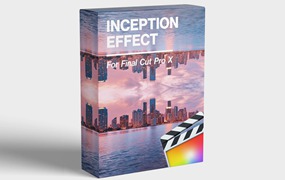 FCPX插件：盗梦空间镜面折射电影折叠错位FinalCut Pro插件 Inception Effect - Final Cut Pro