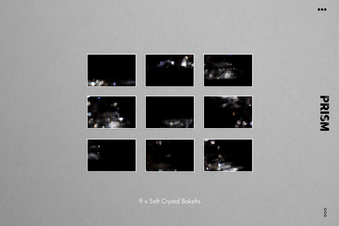CUDOS 60种高分辨率真实模拟棱镜漏光水晶条纹散景叠加效果图片素材包 PRISM 图片素材 第2张