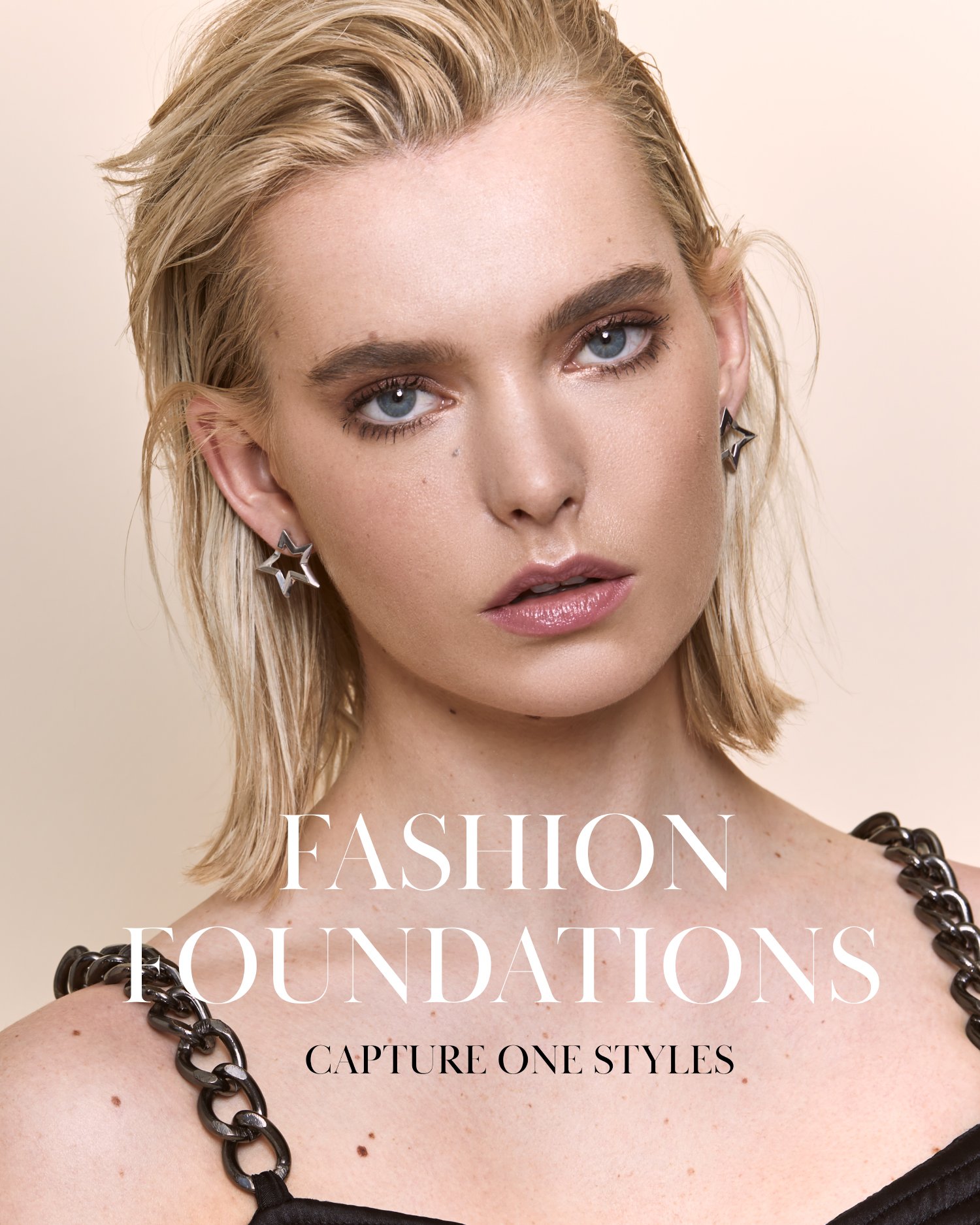 飞思预设：17个精美人像杂志摄影风格Capture One调色预设 LARA JADE - FASHION FOUNDATIONS SET - Capture One Style 插件预设 第1张