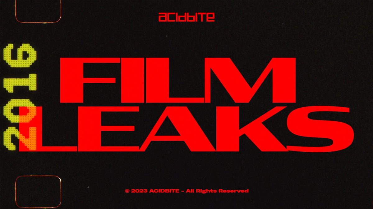 AcidBite - Film Leaks 34种复古16mm彩色胶片泄露叠加纹理转场过渡MOV视频素材 , 第4张