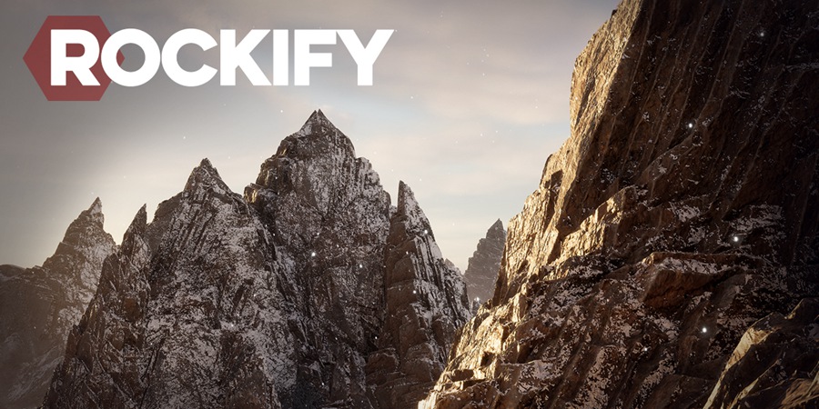 【Blender插件】Rockify 1.30 真实岩石生成器智能材质石头山岩 Rockify - Rock Generator Plugin For Blender 插件预设 第1张