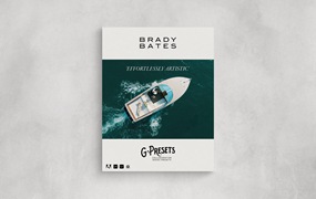 G-Presets-Brady Bates 温暖干净奶油色美感胶片电影婚礼人像摄影LR调色预设