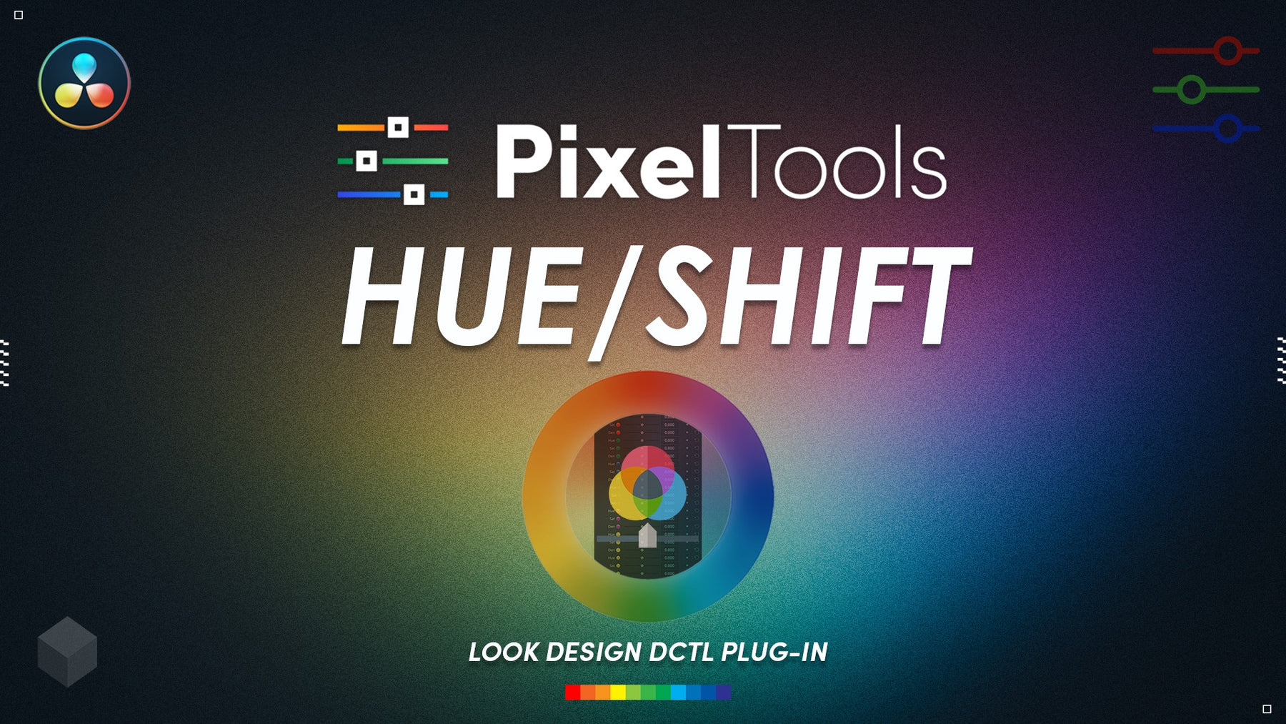 PixelTools - hueShift DCTL Plug-In 完美电影感胶片模拟减色饱和度色彩分级达芬奇DCTL调色插件 设计教程 第1张