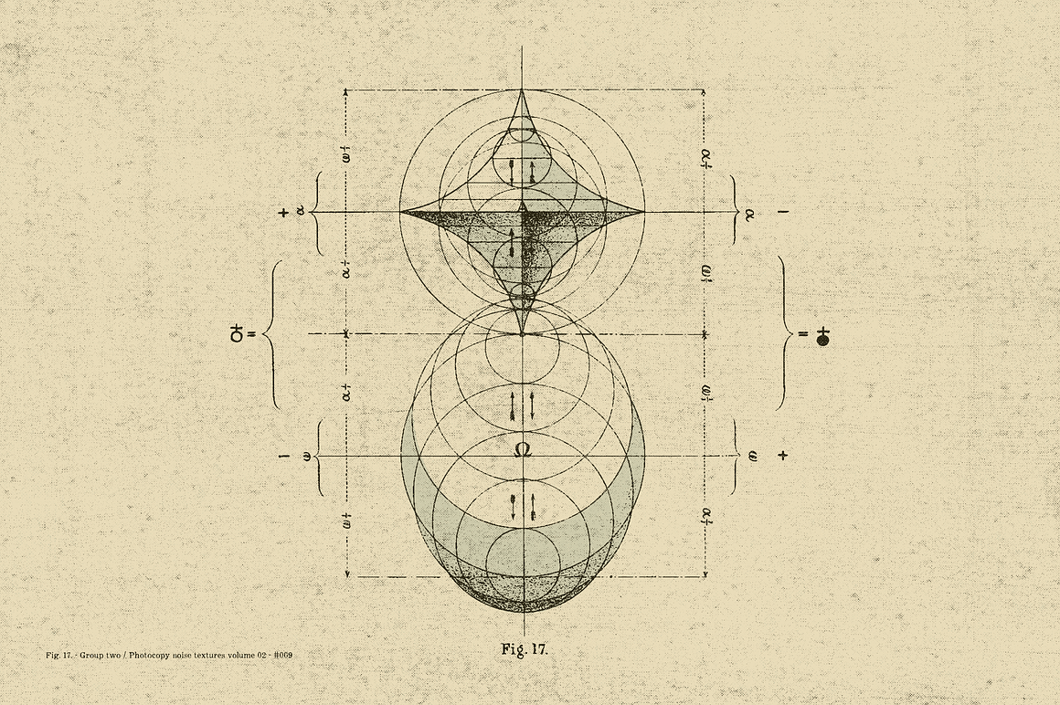 80年代复古美学几何学术科研矢量插图素材合集 Geometrical psychology diagrams 图片素材 第12张