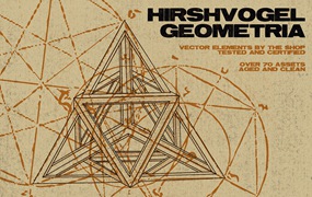 古老数学几何学术科研复古矢量插图素材合集 Hirschvogel geometria vector assets