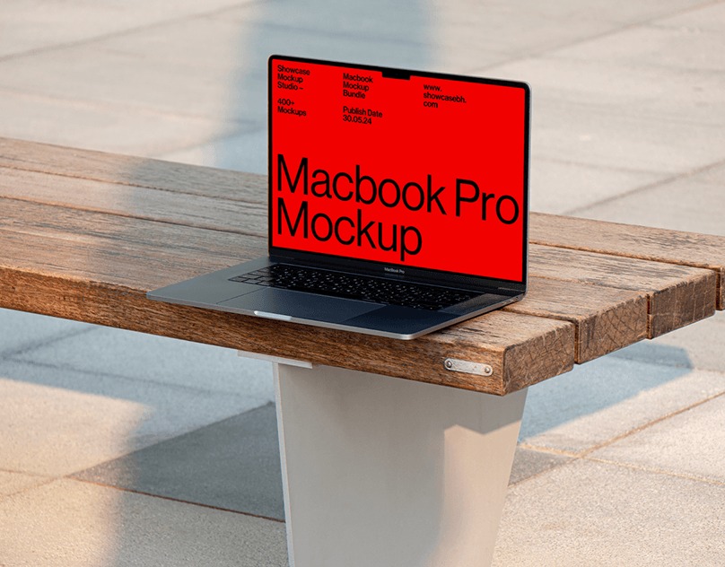 AE模板 创意网站登录界面设计苹果MacBook Pro笔记本动态演示样机模板素材 Animated Macbook Pro Mockup 样机素材 第1张