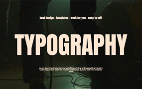 Fcpx插件 10组创意品牌发布会短片开场白字幕标题动画特效 Cinematic Typography