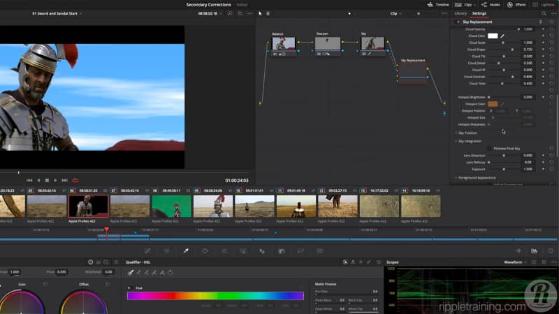 达芬奇17/18零基础入门到精通教程高级调色课程 RippleTraining - Advanced Color Grading in DaVinci Resolve 设计教程 第5张