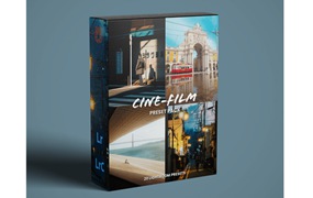 TKNORTH STUDIO CINEMATIK FILM PRESET PACK 蓝橙色电影美学LR调色预设