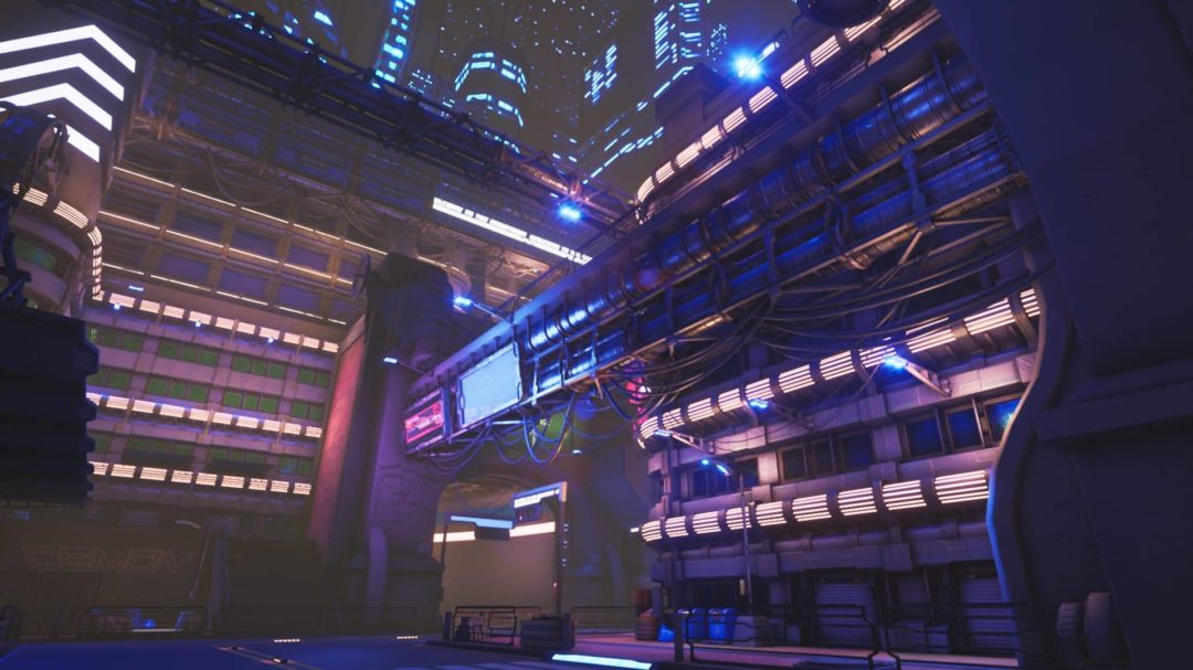 UE素材 未来科幻赛博朋克城市建筑街道3D模型 Unreal Engine Cyberpunk Downtown vol.2 , 第11张