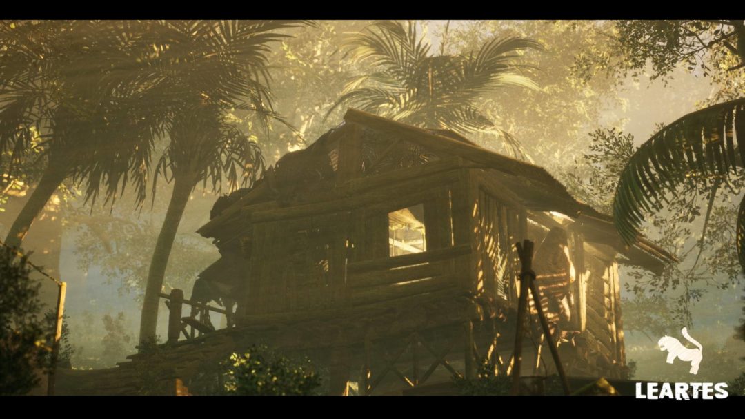 UE素材 后现代世界末日避难小岛岛屿木屋房屋3D模型 Unreal Engine – Abandoned Hut in Tropical Island (Survival / Post Apocalyptic) , 第9张