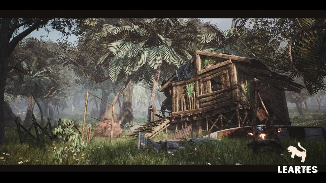 UE素材 后现代世界末日避难小岛岛屿木屋房屋3D模型 Unreal Engine – Abandoned Hut in Tropical Island (Survival / Post Apocalyptic) , 第24张