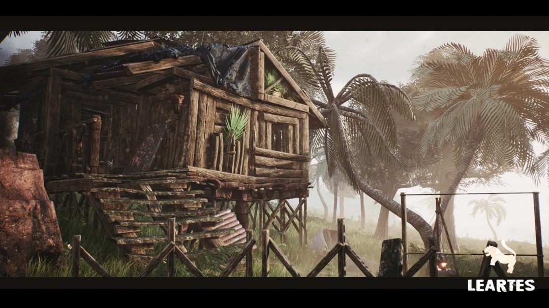 UE素材 后现代世界末日避难小岛岛屿木屋房屋3D模型 Unreal Engine – Abandoned Hut in Tropical Island (Survival / Post Apocalyptic) , 第25张