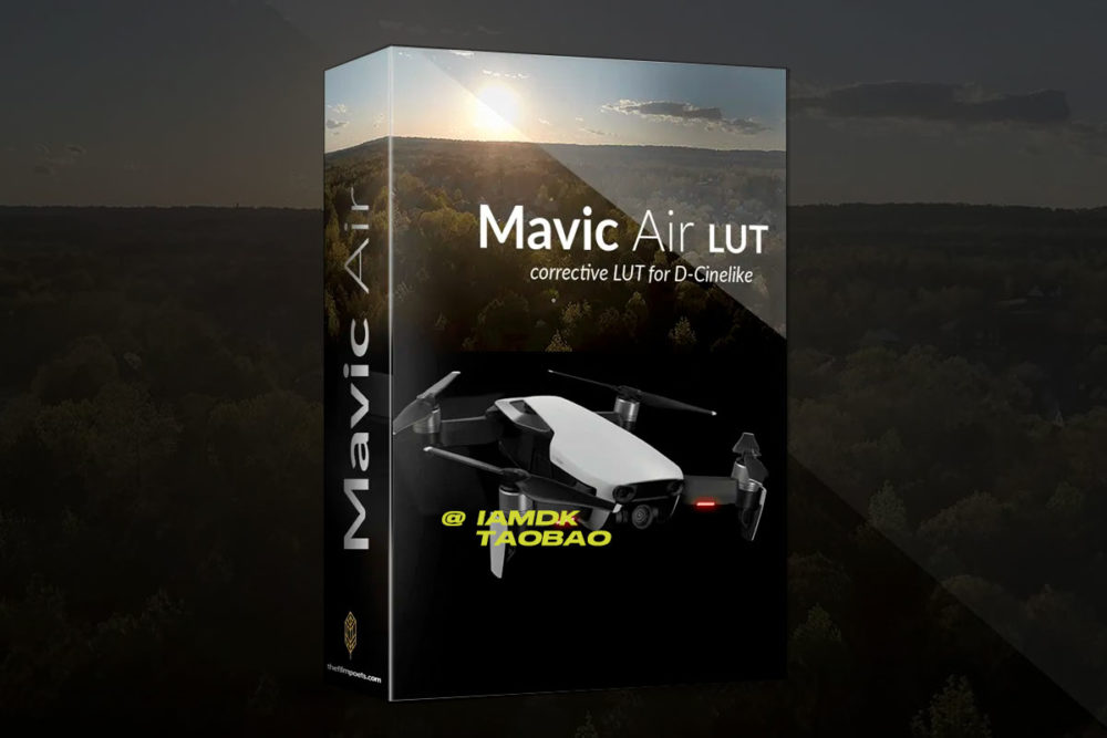 大疆Mavic Air无人机视频还原色彩分级调色LUT预设 The Film Poets – Mavic Air LUT 插件预设 第1张