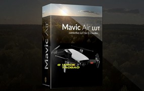 大疆Mavic Air无人机视频还原色彩分级调色LUT预设 The Film Poets – Mavic Air LUT