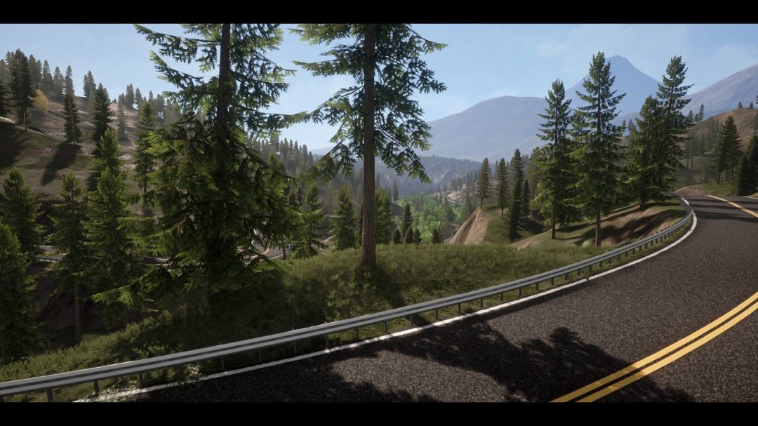 UE素材 虚拟引擎高山森林公路场景3D模型素材 Unreal Engine Realistic Forest Pack 样机素材 第3张