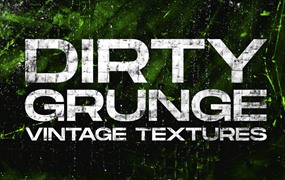 60+款复古划痕灰尘粗糙脏线框纹理5K高清背景图片设计素材 Dirty and grunge vintage textures