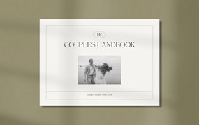 19页优雅婚礼策划流程图指南手册画册图文排版设计ID模板源文件 Dawn Charles – The Wedding Handbook Template