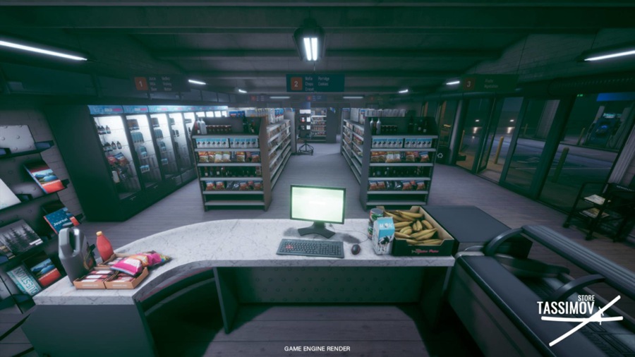 UE模型 虚拟引擎加油站迷你超市便利店3D模型素材 Unreal Engine – Mini Market Environment , 第2张