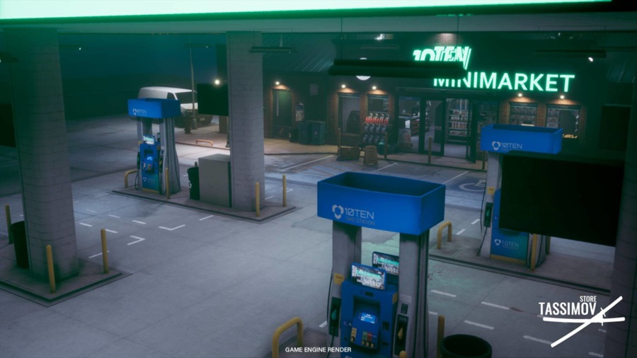 UE模型 虚拟引擎加油站迷你超市便利店3D模型素材 Unreal Engine – Mini Market Environment , 第7张