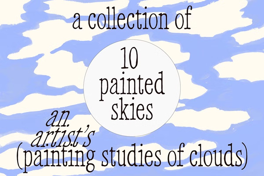 10款梦幻明亮云彩云朵6K高清抽象艺术背景图片设计素材 Painted Clouds – Art Collection , 第7张