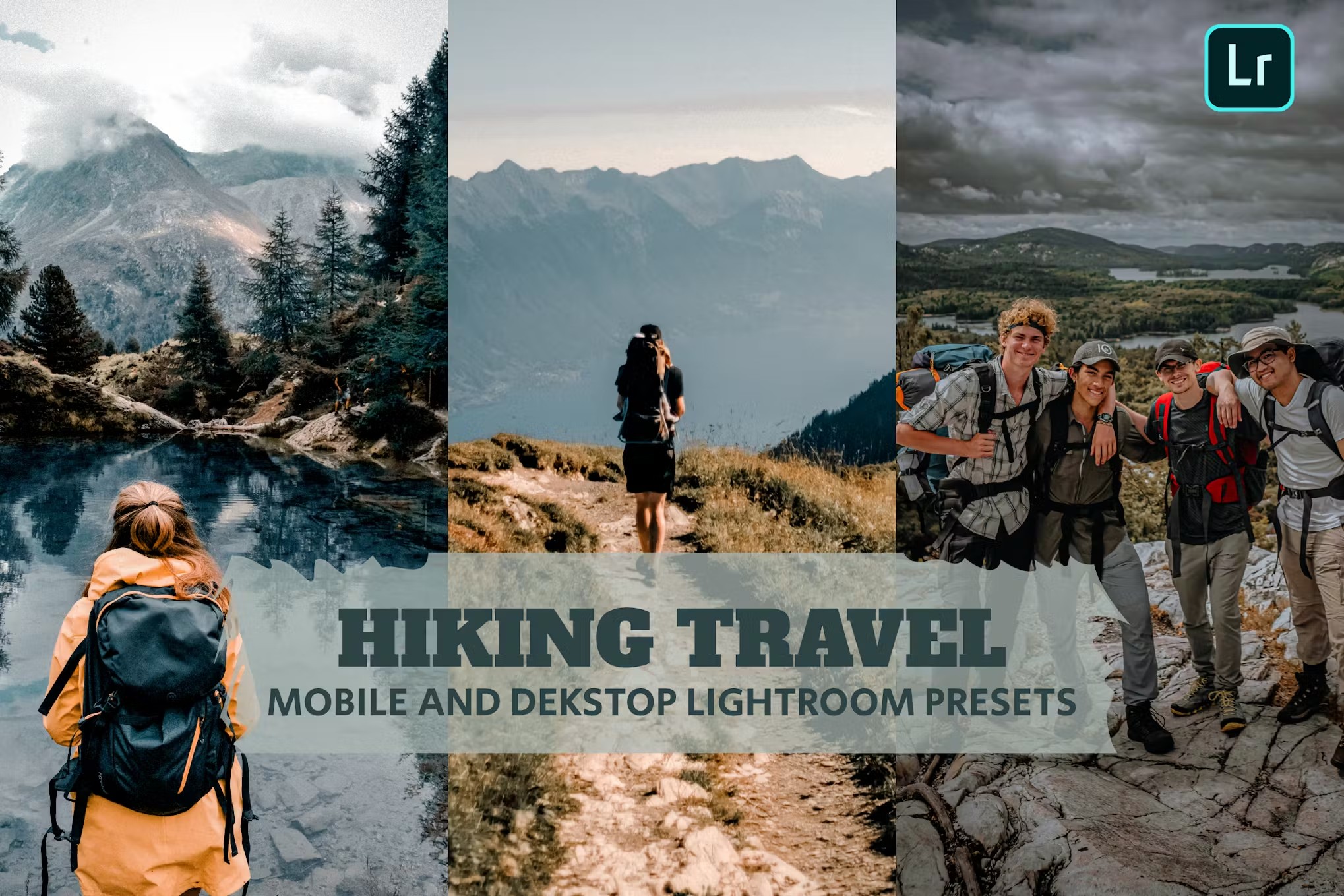 7组徒步旅行博主生活人像摄影照片调色Lightroom预设包 Hiking Travel Lightroom Presets Dekstop and Mobile 插件预设 第1张