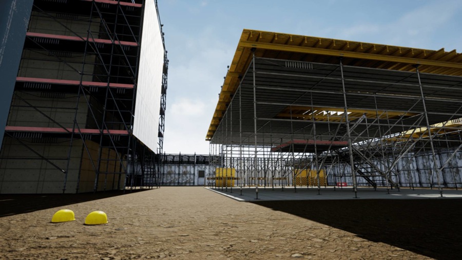 UE模型 建筑工地脚手架围挡场景3D模型 Unreal Engine – Modular Procedural Scaffold System v4.24 样机素材 第10张