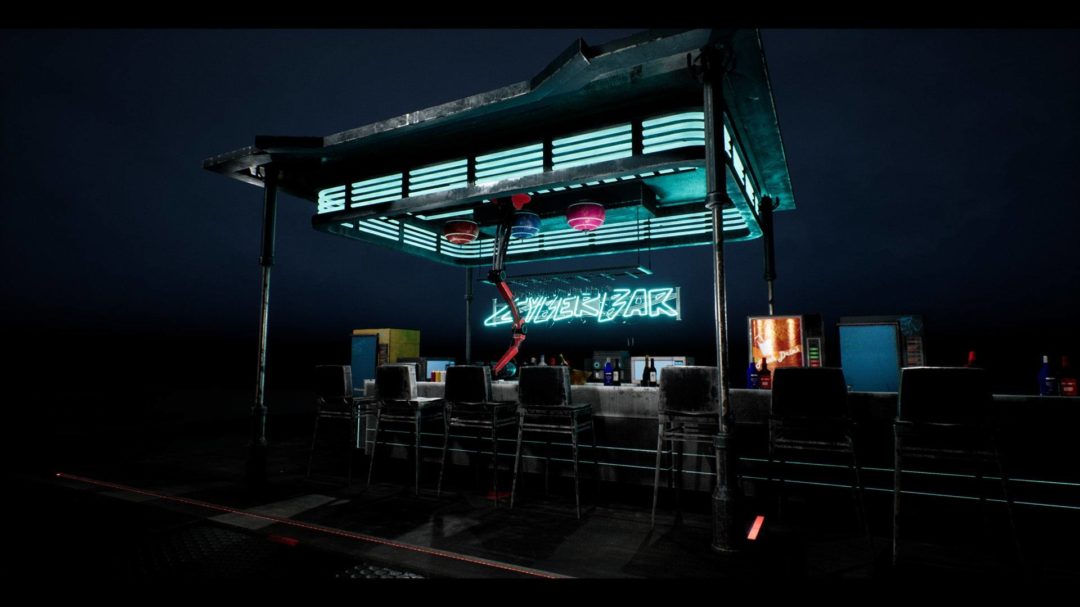 UE素材 未来科幻赛博朋克酒吧内部场景3D模型 Unreal Engine – CyberPunk / Sci-Fi Bar Asset Pack 样机素材 第9张