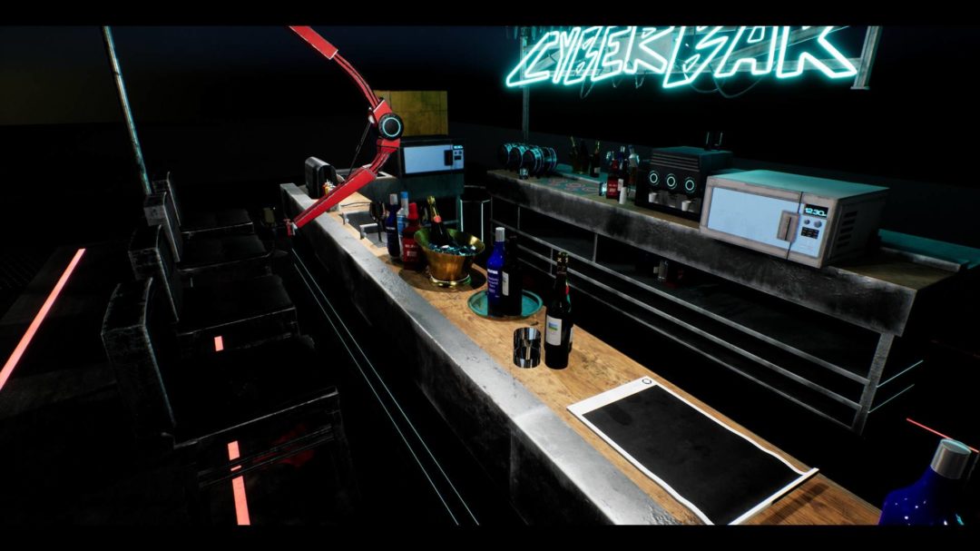 UE素材 未来科幻赛博朋克酒吧内部场景3D模型 Unreal Engine – CyberPunk / Sci-Fi Bar Asset Pack 样机素材 第10张