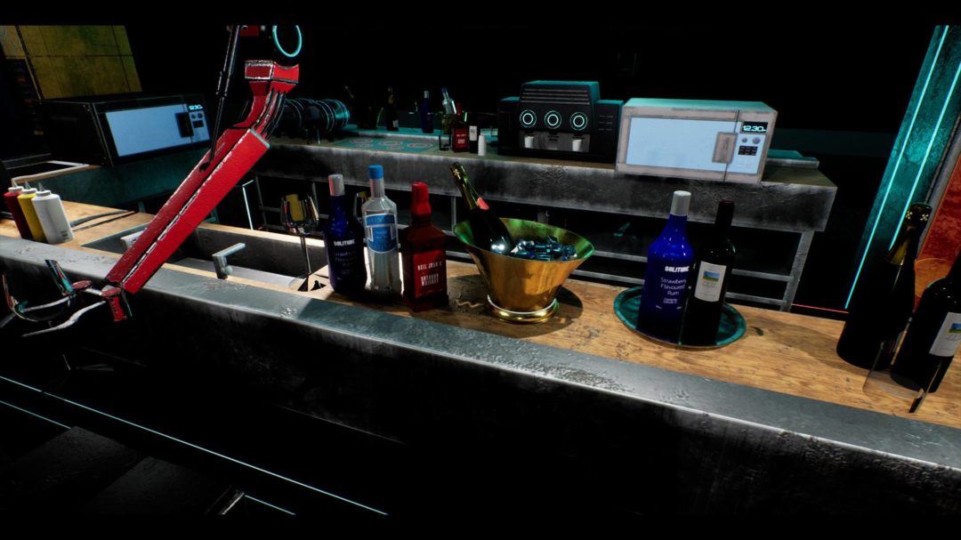 UE素材 未来科幻赛博朋克酒吧内部场景3D模型 Unreal Engine – CyberPunk / Sci-Fi Bar Asset Pack 样机素材 第12张